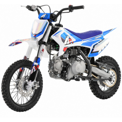 110cc RFN Racing&trade; Thunder Pro Semi Auto Pit Bike 14/12" - Blue