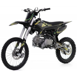 140cc RFN Thunder Dirt Bike - XL Wheel - 19"/16" - Black
