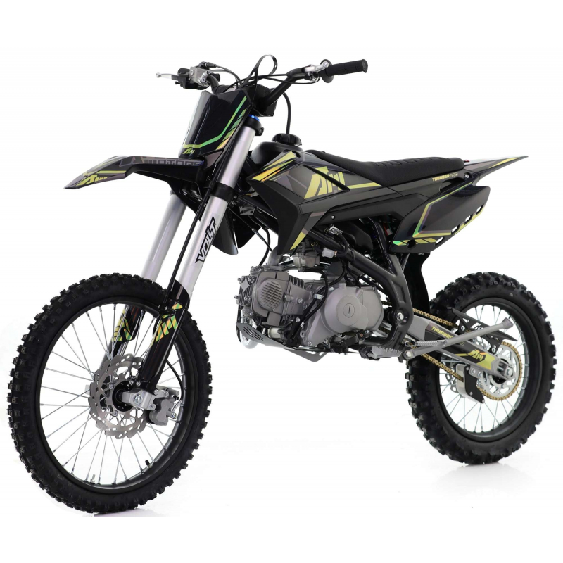 140cc RFN Thunder Dirt Bike - XL Wheel - 19"/16" - Black