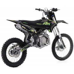 140cc RFN Thunder Dirt Bike - XL Wheel - 19"/16" - Black