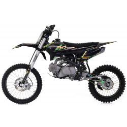 140cc RFN Thunder Dirt Bike - XL Wheel - 19"/16" - Black