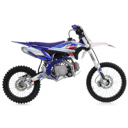 140cc RFN Thunder Dirt Bike - XL Wheel - 19"/16" - Blue