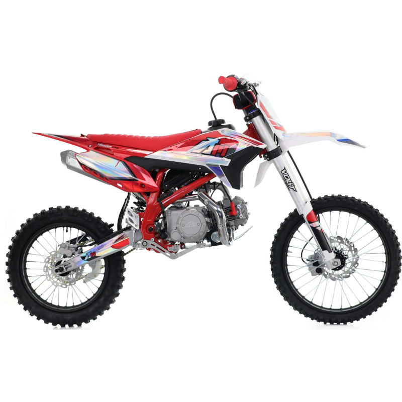 140cc RFN Thunder Dirt Bike - XL Wheel - 19"/16" - Red