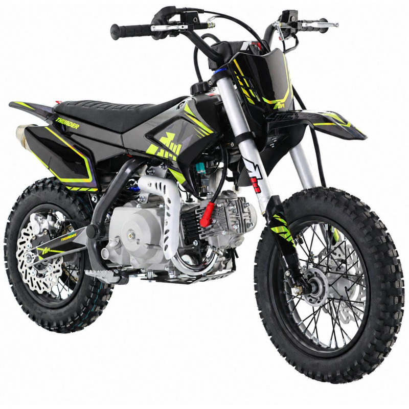 70cc RFN Racing&trade; Thunder Fully Auto Pit Bike 12/10" - Black