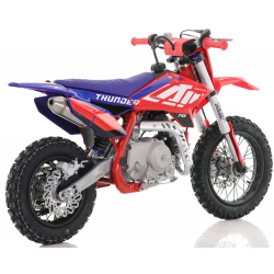 70cc RFN Racing&trade; Thunder Fully Auto Pit Bike 12/10" - Red & Blue