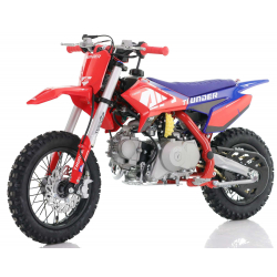 70cc RFN Racing&trade; Thunder Fully Auto Pit Bike 12/10" - Red & Blue