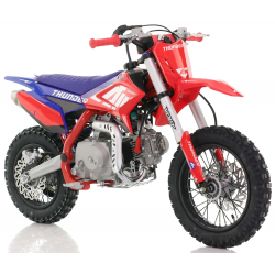 70cc RFN Racing&trade; Thunder Fully Auto Pit Bike 12/10" - Red & Blue