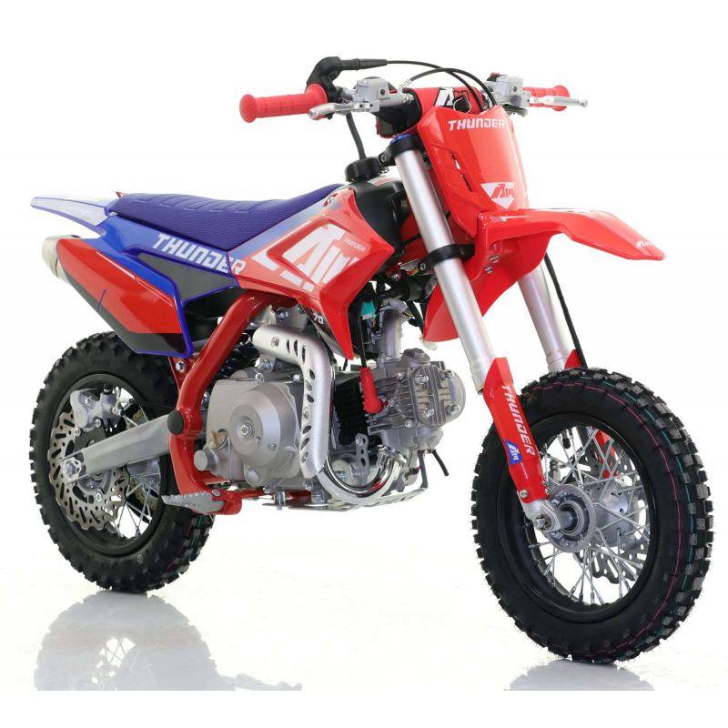 70cc RFN Racing™ Thunder Fully Auto Pit Bike 12/10" - Red & Blue