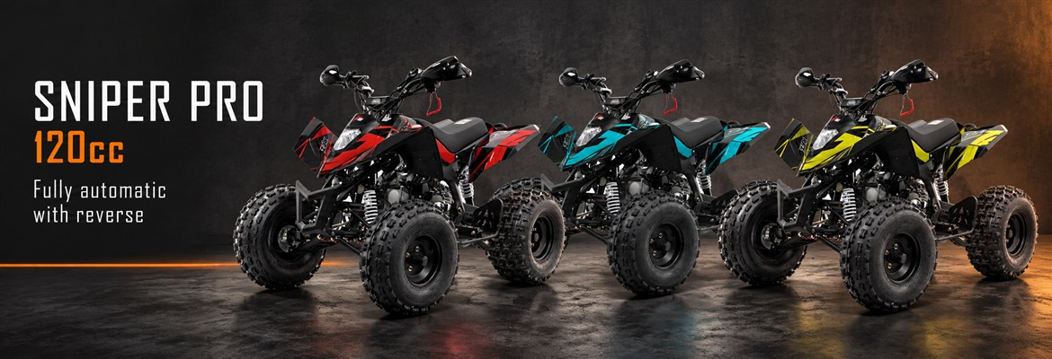 Sniper 120cc junior quad bike off road