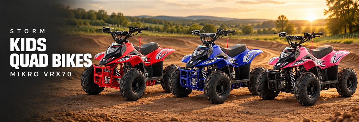 Kids petrol quad bike