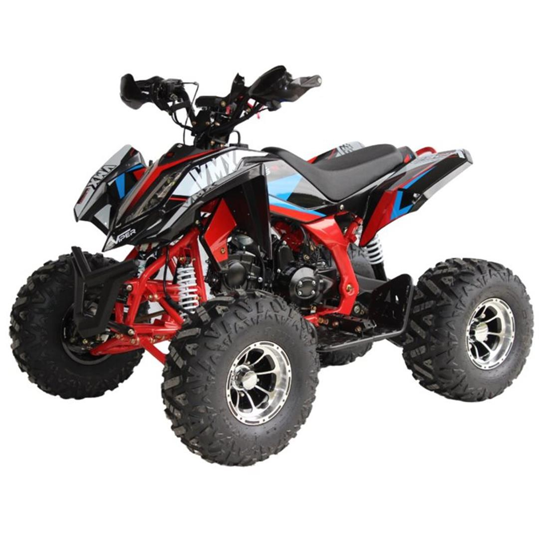 X-PRO Hawk 125cc Gas Powered ATV For Kids Youth – 4 Stroke Quad With LED Lights