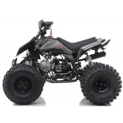 Grey 120cc Sniper Pro Kids Quadbike - Fully Auto - With Reverse