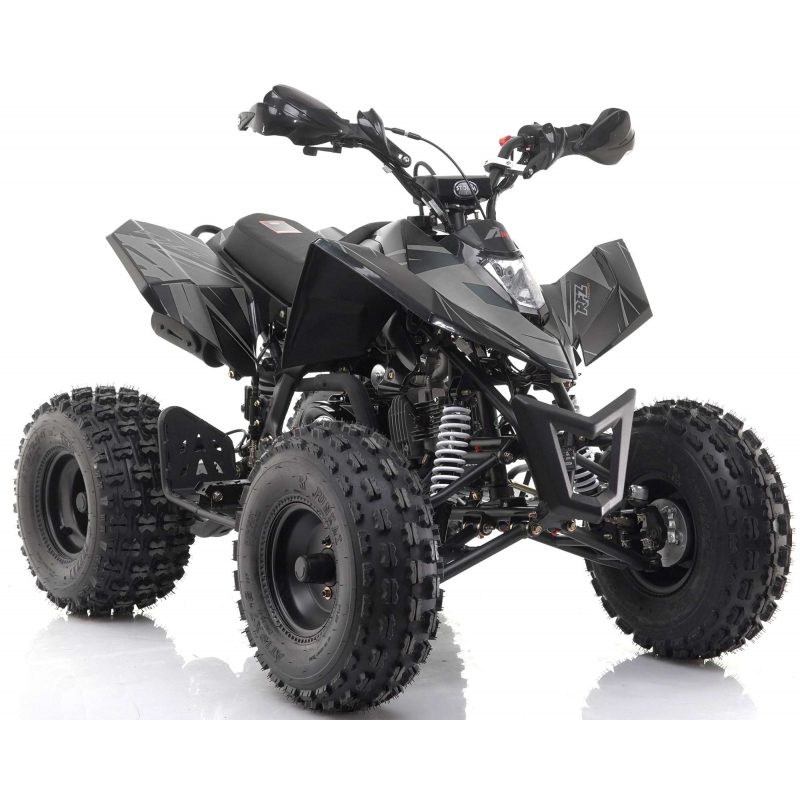 Grey 120cc Sniper Pro Kids Quadbike - Fully Auto - With Reverse