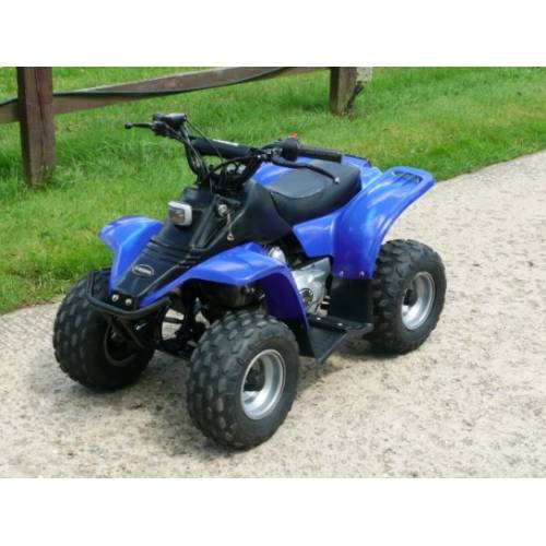 FixRightPro Front Grill Nose Panel – Kazuma Meerkat 50cc Kids ATV Quad, Black, BDY-MK1-BK