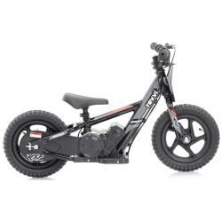 Kids 100w Electric Balance Bike - Revvi Twelve - Black
