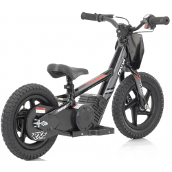 Kids 100w Electric Balance Bike - Revvi Twelve - Black
