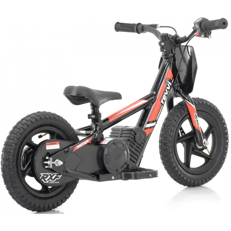 Kids 100w Electric Balance Bike - Revvi Twelve - Red