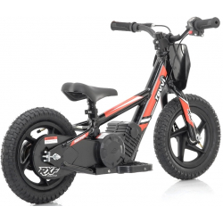 Kids 100w Electric Balance Bike - Revvi Twelve - Red