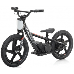Kids 170w Electric Balance Bike - Revvi Sixteen - Black