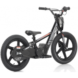 Kids 170w Electric Balance Bike - Revvi Sixteen - Black