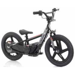 Kids 170w Electric Balance Bike - Revvi Sixteen - Black