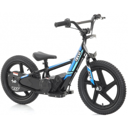 Kids 170w Electric Balance Bike - Revvi Sixteen - Blue