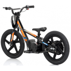 Kids 170w Electric Balance Bike - Revvi Sixteen - Orange