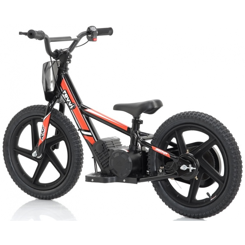Kids 170w Electric Balance Bike - Revvi Sixteen - Red