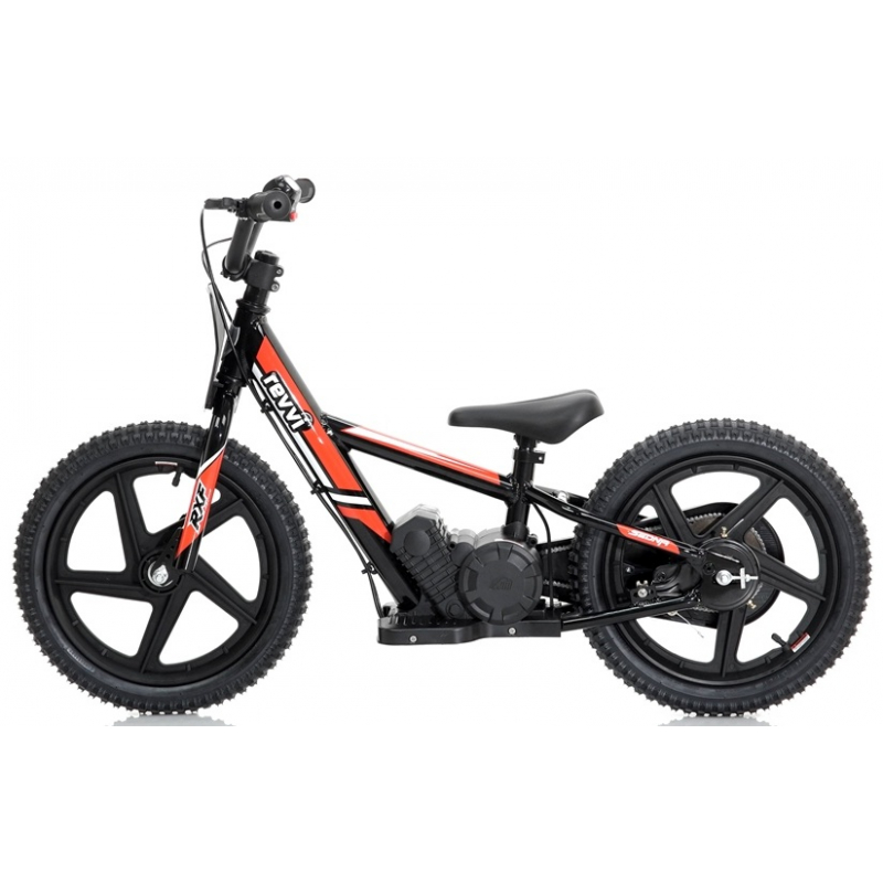 Kids 170w Electric Balance Bike - Revvi Sixteen - Red
