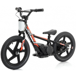 Kids 170w Electric Balance Bike - Revvi Sixteen - Red