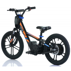 Kids 250w Electric Balance Bike - Revvi Sixteen Plus - Orange