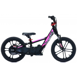 Kids 250w Electric Balance Bike - Revvi Sixteen Plus - Pink
