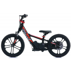 Kids 250w Electric Balance Bike - Revvi Sixteen Plus - Red