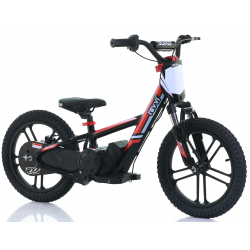 Kids 250w Electric Balance Bike - Revvi Sixteen Plus - Red
