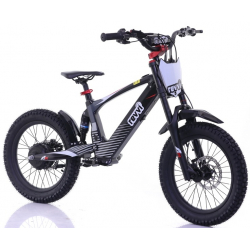 Kids 500w 36v Electric Balance Bike - Revvi 18" - Black