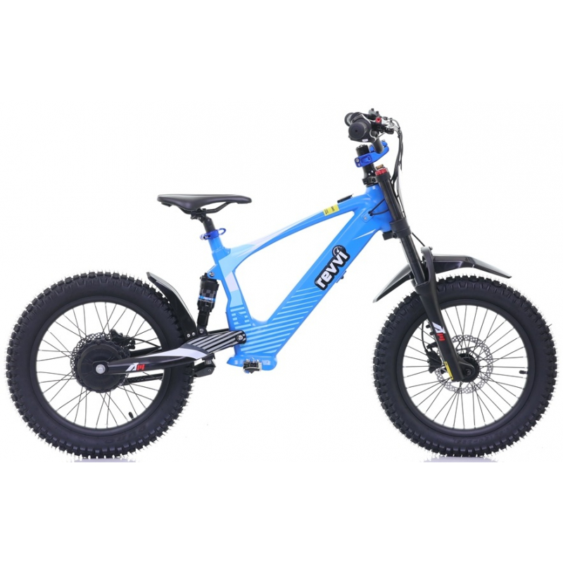 Kids 500w 36v Electric Balance Bike - Revvi 18" - Blue