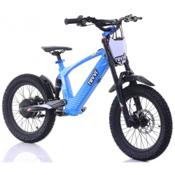 Kids 500w 36v Electric Balance Bike - Revvi 18" - Blue