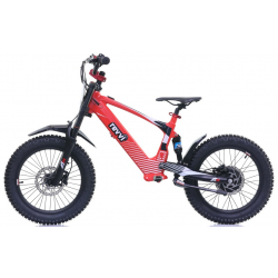 Kids 500w 36v Electric Balance Bike - Revvi 18" - Red