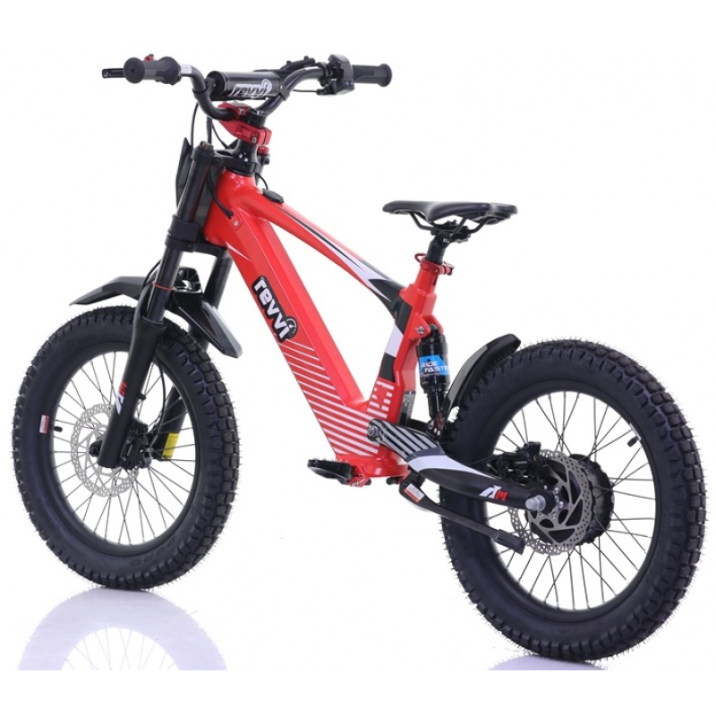 Kids 500w 36v Electric Balance Bike - Revvi 18" - Red