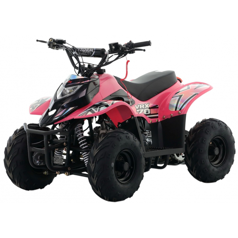 Kids 70cc Automatic VRX70 Quad Bike - Pink