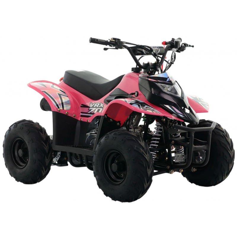 Kids 70cc Automatic VRX70 Quad Bike - Pink