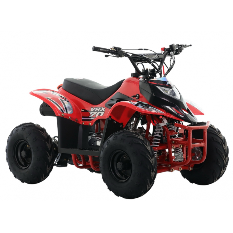 Kids 70cc Automatic VRX70 Quad Bike - Red
