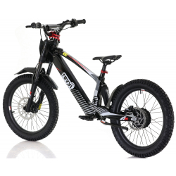 Kids 800w 36v Electric Balance Bike - Revvi 20" - Black