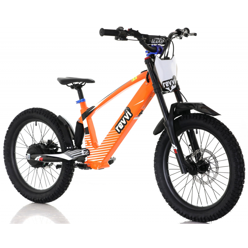 Kids 800w 36v Electric Balance Bike - Revvi 20" - Orange