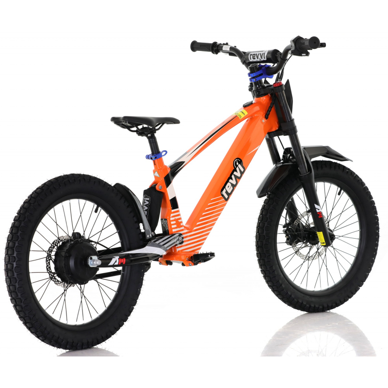 Kids 800w 36v Electric Balance Bike - Revvi 20" - Orange