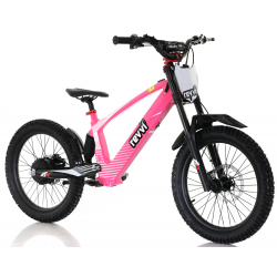 Kids 800w 36v Electric Balance Bike - Revvi 20" - Pink