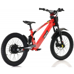 Kids 800w 36v Electric Balance Bike - Revvi 20" - Red