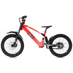 Kids 800w 36v Electric Balance Bike - Revvi 20" - Red