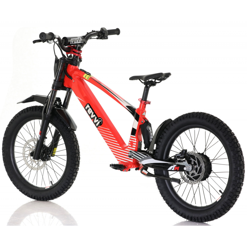 Kids 800w 36v Electric Balance Bike - Revvi 20" - Red