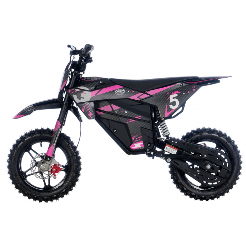 Kids 800w 36v Electric Dirt Bike 10/10 - Pink